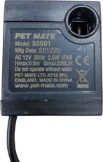 Reservepomp voor Cat Mate en Dog Mate fontein GRATIS LEV, Verzenden, Nieuw, Elektrisch, Overige typen