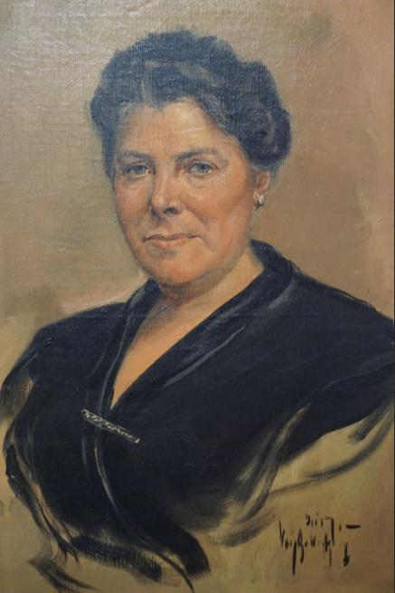 Aimé Van Belleghem (1922-1996): Vrouwenportret (O/D,, Antiquités & Art, Art | Peinture | Classique, Enlèvement ou Envoi