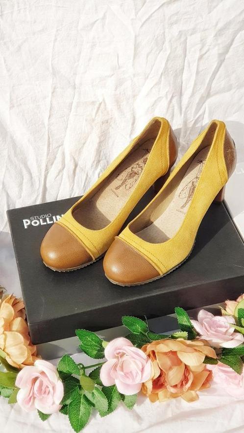 Escarpins 🎀marron  jaune cuir  véritable 🎀( Portugal), Vêtements | Femmes, Chaussures, Neuf, Escarpins, Enlèvement ou Envoi