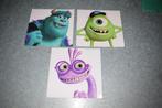 lot 3 plv kartonnen poster monsters en co Pixar, Verzamelen, Ophalen of Verzenden, Gebruikt