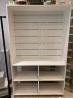 Meuble étagère panneau rainuré avec rails pour magasin, Ophalen, 25 tot 50 cm, 100 tot 150 cm, 200 cm of meer