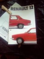 reklamefolder RENAULT 12, Ophalen, Renault
