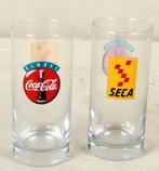 2 glazen Coca-Cola / Seca, Verzamelen, Ophalen of Verzenden, Zo goed als nieuw, Overige typen