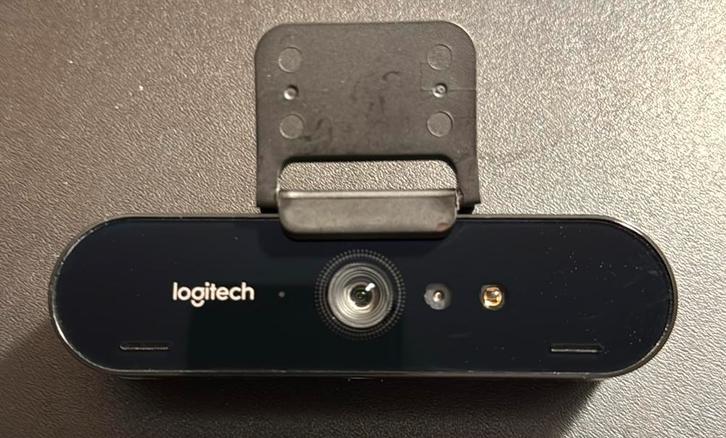 Logitech Brio 4K Ultra HD - 65€, Computers en Software, Webcams, Gebruikt, Bedraad, Windows, Monitorclip, Zoomfunctie, Microfoon