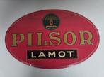 Pilsor Lamot 1950 Rob Otten bord, Ophalen of Verzenden, Gebruikt, Reclamebord
