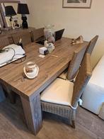 Tafel met 6 stoelen, Huis en Inrichting, Complete eetkamers, Ophalen