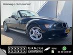 BMW Z3 Roadster 1.9 141pk Origineel NL Topstaat Bagagerek, Auto's, Lederen bekleding, Cabriolet, Zwart, Bedrijf