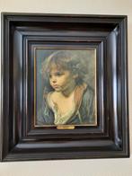 2 bij elkaar horende schilderijen, Enlèvement