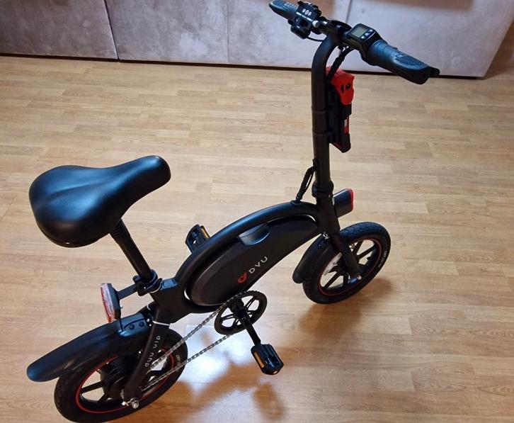 Vélo électrique pliable DYU D3F, Fietsen en Brommers, Elektrische fietsen, Zo goed als nieuw, Ophalen