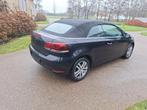 Volkswagen Golf Cabriolet 1.6 TDI, Auto's, Volkswagen, Euro 5, Cabriolet, Zwart, 2 deurs