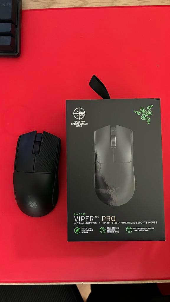 Razer Viper V3 Pro, Computers en Software, Muizen, Zo goed als nieuw, Rechtshandig, Ophalen