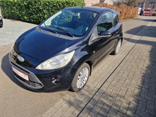 ford KA 1.3tdci SPORT 2009 noir airco pret a immatriculer, Auto's, Ford, Particulier, Ka, ABS, Airbags, Airconditioning, Boordcomputer