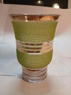 Boho glazen vaas art Deco, Antiek en Kunst, Ophalen of Verzenden