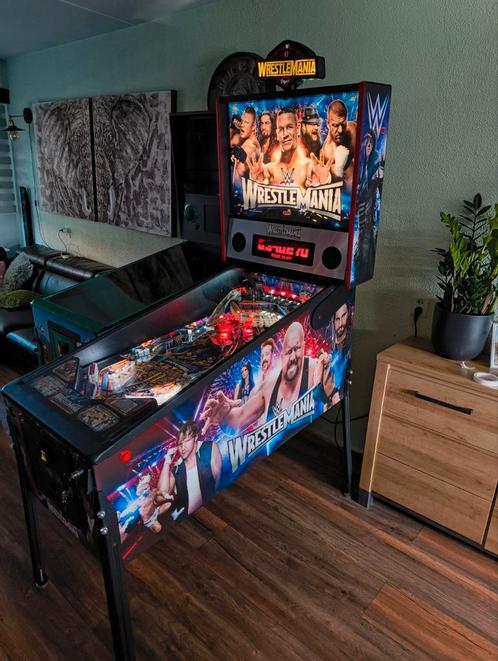 Wrestlemania nieuwstaat, Verzamelen, Automaten | Flipperkasten, Zo goed als nieuw, Stern, Ophalen