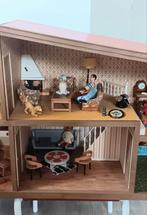 Vintage Lundby poppenhuis 1970 gemeubeld, Collections, Comme neuf, Maison de poupées, Enlèvement ou Envoi