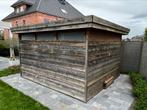 Houten tuinhuis 3x3,5m prijs overeen te komen, Ophalen, Gebruikt, 250 tot 300 cm, Hout