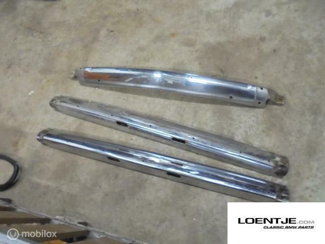 bumper delen bmw 02 voor en achter 1502 1602 1802 2002 et, Auto-onderdelen, Carrosserie, Bumper, BMW, Achter, Gebruikt, Ophalen of Verzenden