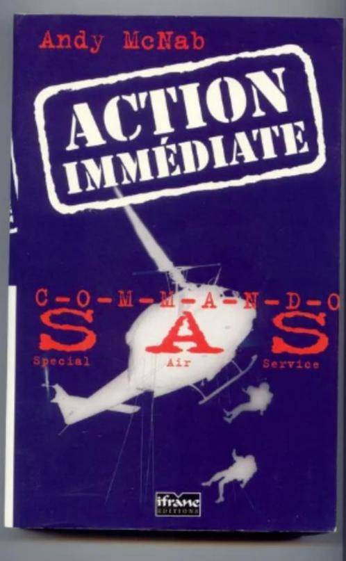 Action immédiate - Commando SAS Special Air Service, Livres, Biographies, Utilisé, Autre, Enlèvement ou Envoi