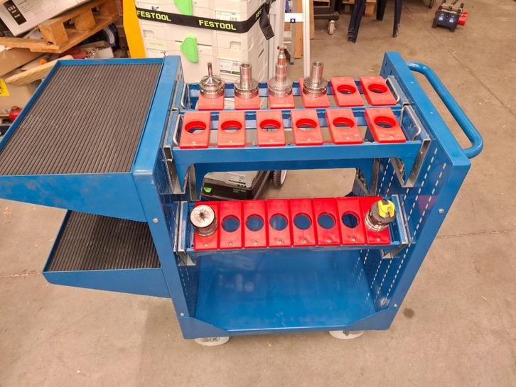 Gereedschapswagen voor CNC-tools, Doe-het-zelf en Bouw, Gereedschap | Handgereedschap, Zo goed als nieuw, Ophalen