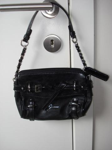 Guess kleine zwarte handtas, dames/meisjes beschikbaar voor biedingen