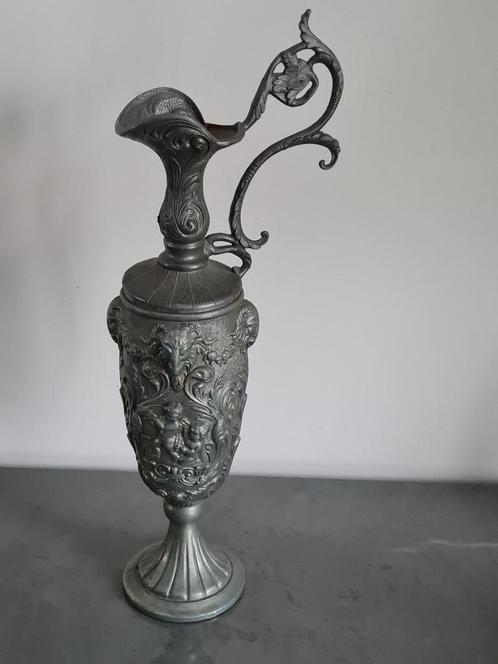 Decoratieve Italiaanse vaas, kan , kruik - handgemaakt, Antiek en Kunst, Curiosa en Brocante, Ophalen of Verzenden