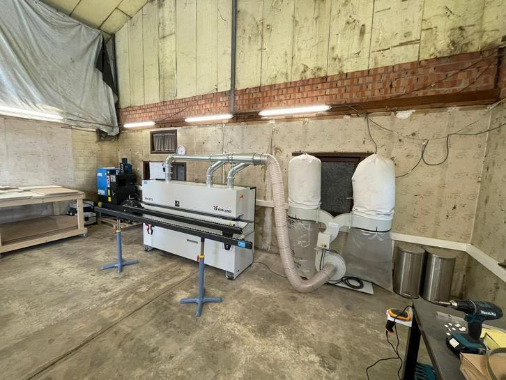 Robland kantelijmer KM-575, Zakelijke goederen, Machines en Bouw | Houtbewerking, Ophalen