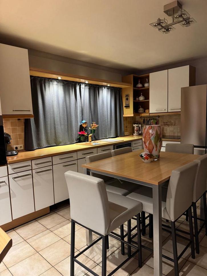 Cuisine équipée, Maison & Meubles, Cuisine | Cuisines complètes, Utilisé, Blanc, Bois, Enlèvement