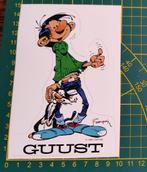 Sticker Guust Flater met kat 1993 Dupuis Franquin, Verzamelen, Ophalen of Verzenden