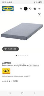 2x Matras IKEA 90x200 ongebruikt, Enlèvement, Matelas