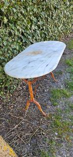 Marmeren tuintafel, Tuin en Terras, Ophalen, Zo goed als nieuw