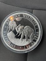 Zilvermunt 1 kg, Postzegels en Munten, Edelmetalen en Baren, Ophalen, Zilver