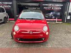 Fiat 500C Cabriolet met 83000 km airconditioning*1 jaar gara, Euro 5, Zwart, Cabriolet, Bedrijf