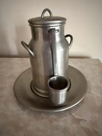 Melkkannetje in tin - 92% tin, Enlèvement