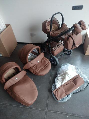 Kinderwagen p'tit chou Trento (3 in 1), Autres marques, Avec siège auto, Enlèvement, Utilisé