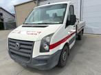 Volkswagen Crafter laadbak, Auto's, Zwart, 4 cilinders, Leder en Stof, Wit