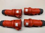 5 polige stekkers 400V/ 32A, Doe-het-zelf en Bouw, Ophalen of Verzenden, Nieuw, Stekker