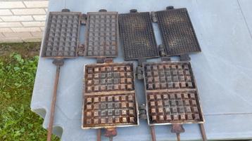Anciens fers à gaufres (3), Electroménager, Enlèvement, Utilisé