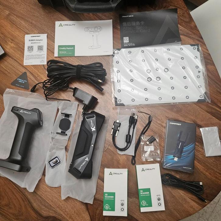 Nieuwe en complete Raptor X 3D-scanner, Computers en Software, Scanners, Ophalen of Verzenden