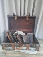 Decoratie  houten koffertje, Comme neuf, Enlèvement ou Envoi