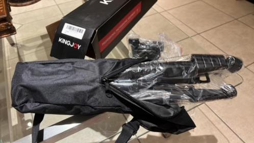 Kingjoy camera statief veelzijdig., Audio, Tv en Foto, Fotografie | Statieven en Balhoofden, Nieuw, Driepoot, 150 tot 175 cm, Met balhoofd