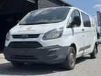 Ford Transit Custom 2.2 TDCi * 6PLACES + TVA * (bj 2015), Voorwielaandrijving, Euro 5, Stof, Gebruikt