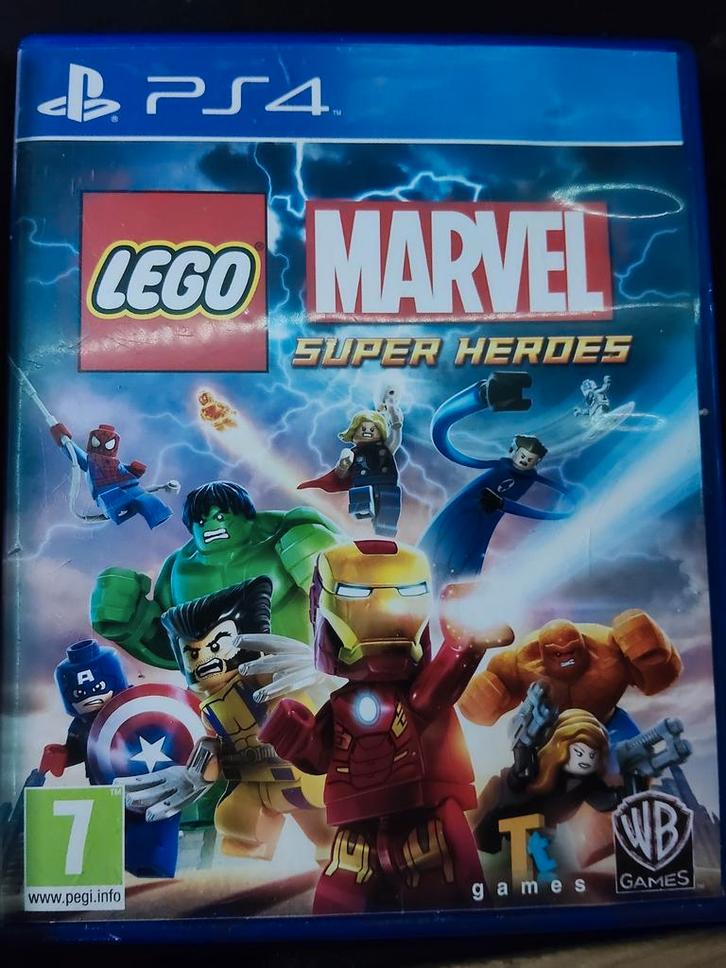 Lego Marvel Super Heroes, PS4, Games en Spelcomputers, Games | Sony PlayStation 4, Zo goed als nieuw, Overige genres, Vanaf 12 jaar