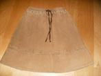 beige fluwelen rokje mt 110, Ophalen of Verzenden