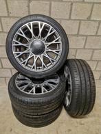 Fiat 500 16 inch velgen met banden, Auto-onderdelen, Banden en Velgen, Ophalen, 16 inch, Banden en Velgen, Personenwagen