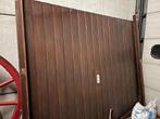 2x meranti poorten, Ophalen, Zo goed als nieuw