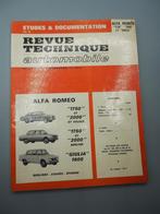 Technische beoordeling  ALFA ROMEO 1750 ,2000 en GIULIA 1600, Ophalen of Verzenden