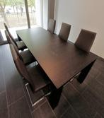 Tafel en 6 gratis stoelen, Huis en Inrichting, Ophalen, Zo goed als nieuw