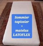 Ensemble LATOFLEX sommier tapissier + matelas ergonomique, Maison & Meubles, Chambre à coucher | Matelas & Sommiers, Enlèvement ou Envoi