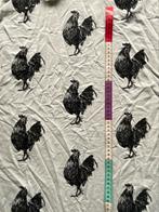 Designerstof French terry “rooster” van See you at Six, Hobby en Vrije tijd, Stoffen en Lappen, Nieuw, Ophalen of Verzenden, 30 tot 120 cm