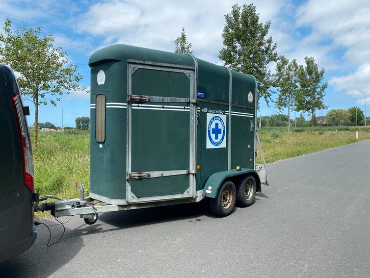 Remorque pour chevaux Fautras, Animaux & Accessoires, Chevaux & Poneys | Semi-remorques & Remorques, Utilisé, Enlèvement